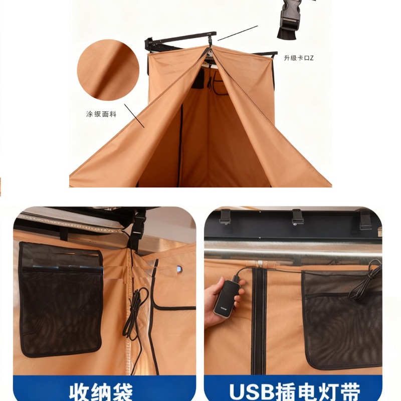 Tenda dobrável para camping, b - Outdoor Camping Toilet Tent avaliação e preço