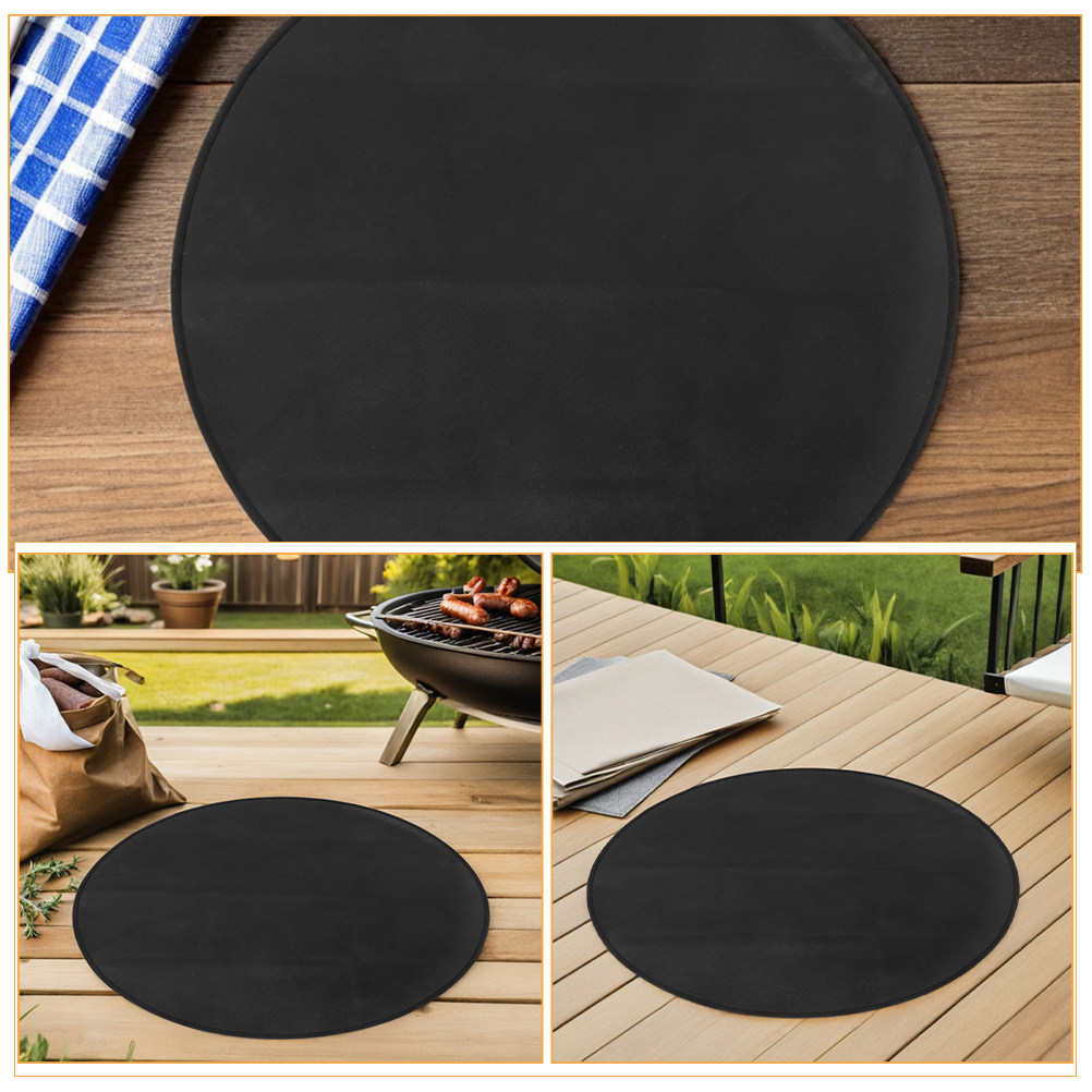 Tapete Redondo à Prova de Fogo - Outdoor Camping Grill avaliação e preço