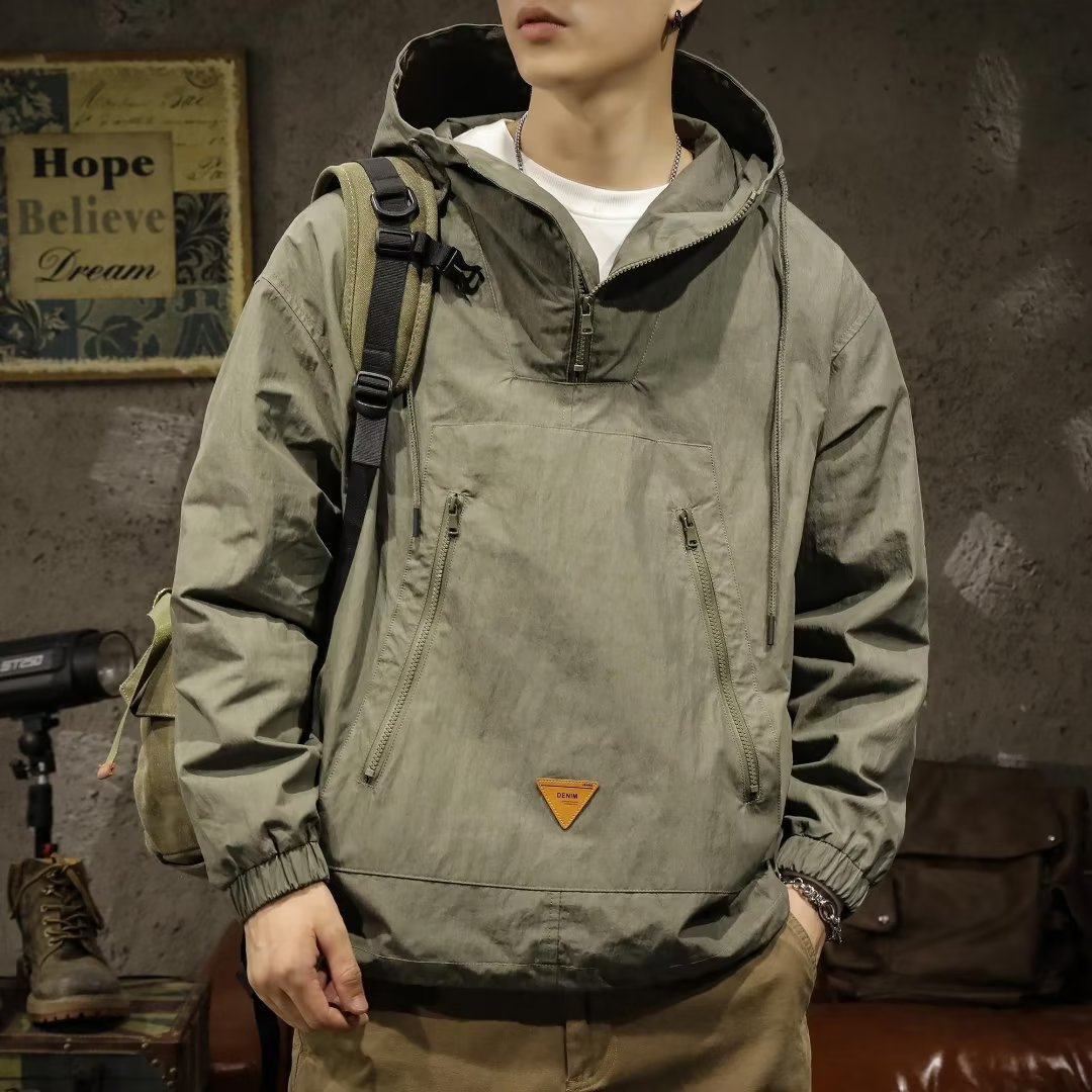 Jaqueta Masculina Casual com C - Japanese Outdoor Camping avaliação e preço