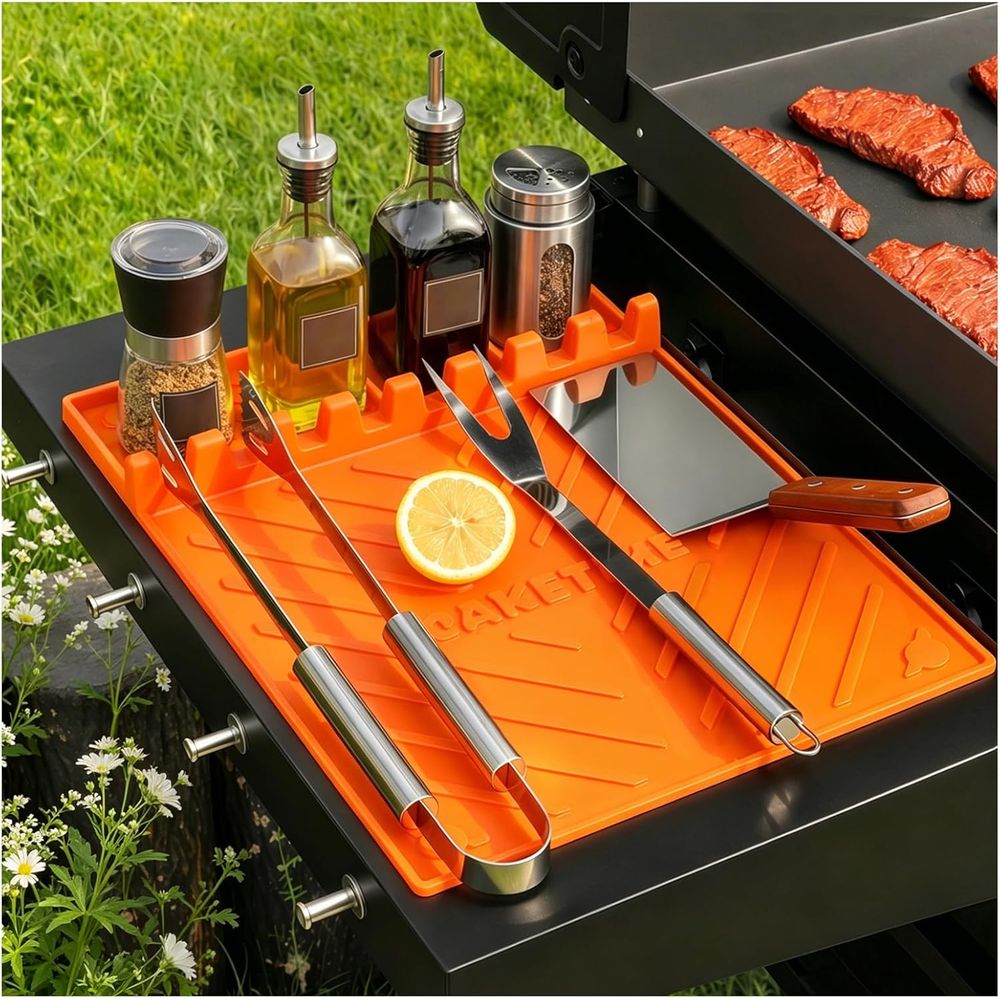 Tapetes de Silicone para Grelh - Outdoor Camping Grill avaliação e preço