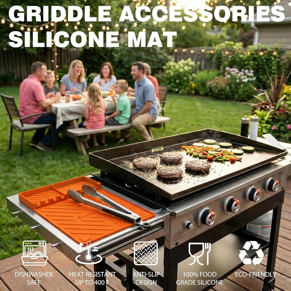 Tapetes de Silicone para Grelh - Outdoor Camping Grill avaliação e preço