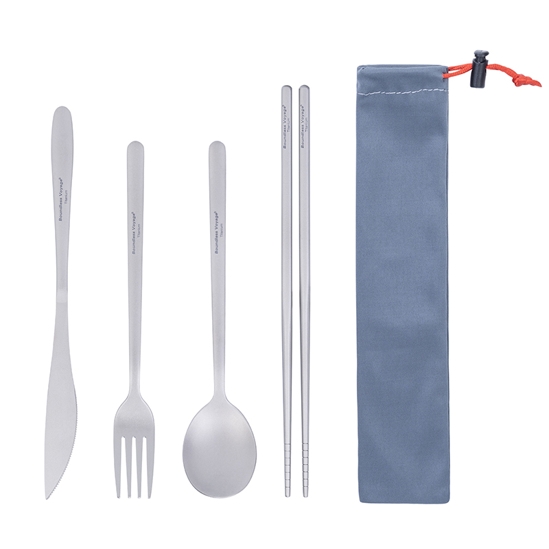 Boundless Voyage-Titanium Dinn - Outdoor Camping Dining Set avaliação e preço