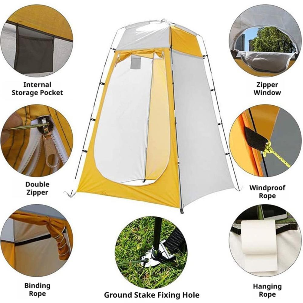 Tenda Portátil de Privacidade  - Outdoor Camping Toilet Tent avaliação e preço