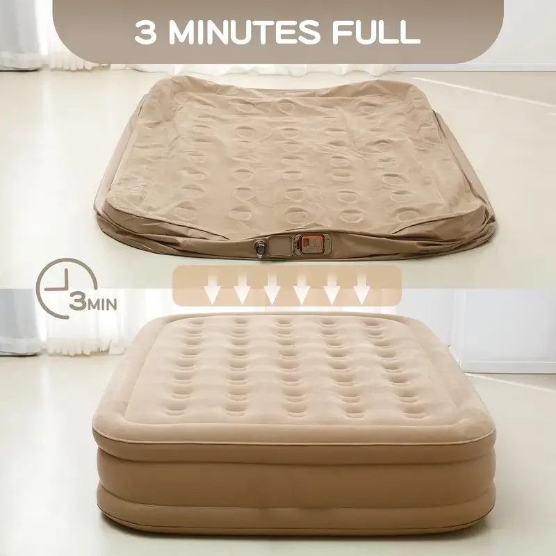 Colchão Inflável de Luxo para  - Bed Outdoor Camping avaliação e preço