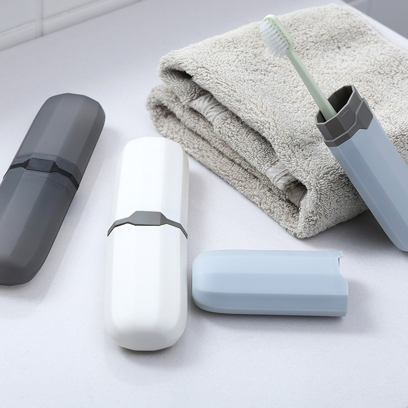 1/4pc portátil escova de dente - Outdoor Camping Bathroom avaliação e preço
