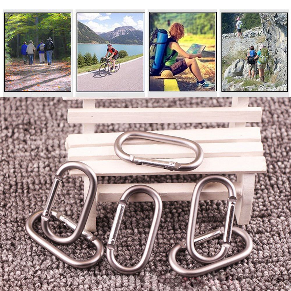 Mosquetões liga de alumínio mo - Outdoor Camping Essential Gear avaliação e preço