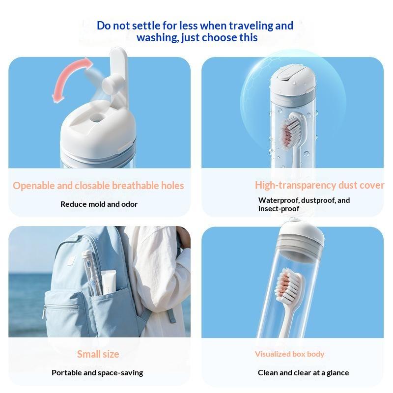 Estojo Portátil para Escova de - Outdoor Camping Bathroom avaliação e preço