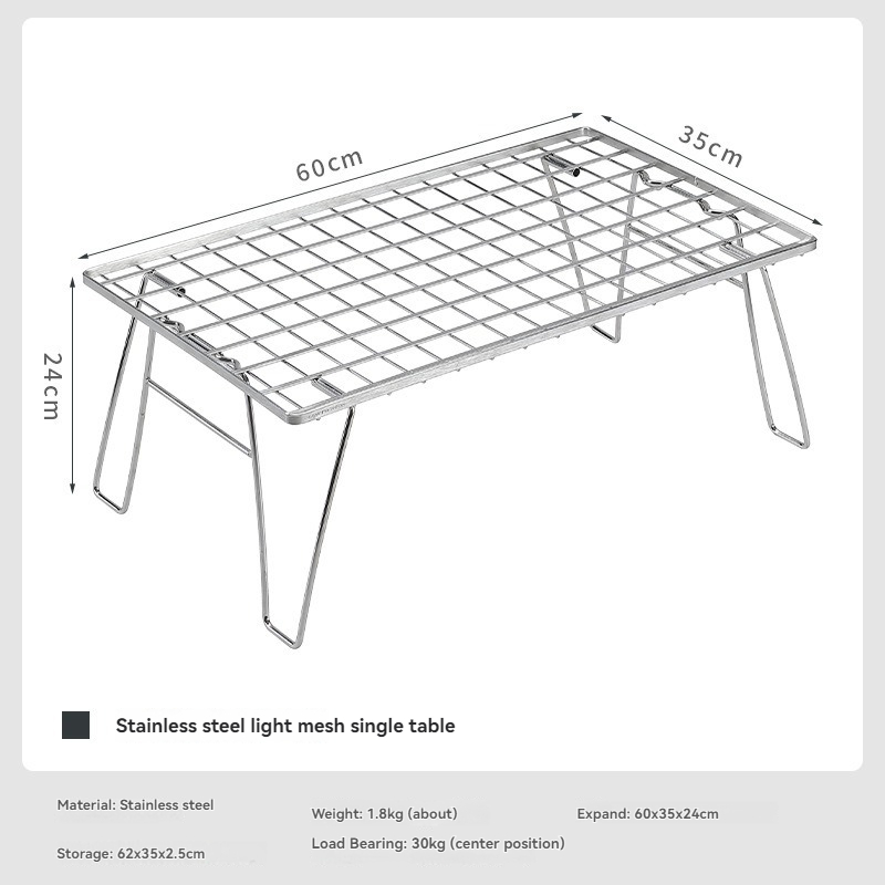 Mesa de Armazenamento Leve em  - Outdoor Camping Table With Storage avaliação e preço