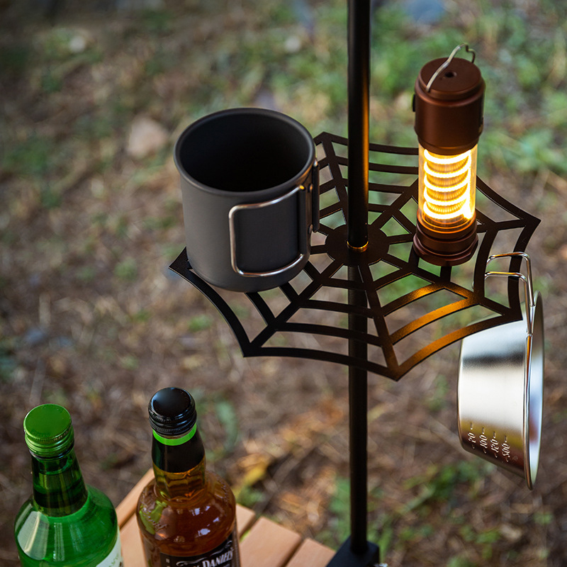 Suporte de lâmpada para acampa - Outdoor Camping Table With Storage avaliação e preço