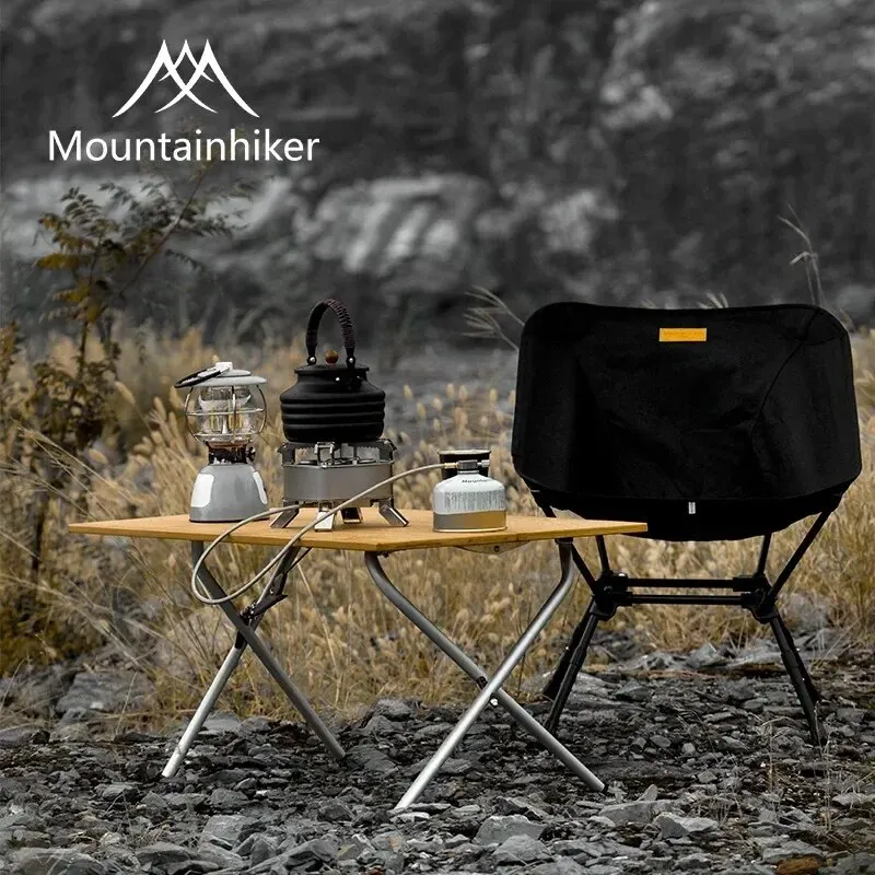 Mesa Dobrável de Bambu MOUNTAI - Outdoor Camping Table With Storage avaliação e preço