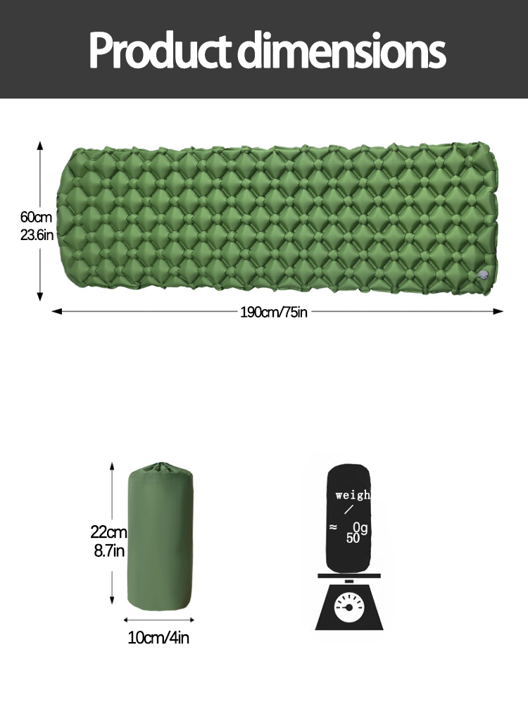 Colchão Inflável para Camping  - Bed Outdoor Camping avaliação e preço